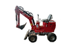 Good quality 4 wheel backhoe with sunshade
