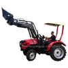 Factory supply 25hp 30hp 35hp 40hp 45hp 50hp 4wd wheel farm tractor with loader
