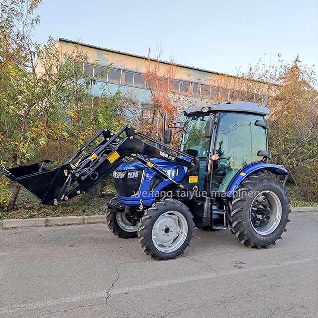 Heavy duty Ag King similar 55-80hp tractor with front loader