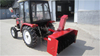 China good quality tractor front or back mounted snow blower