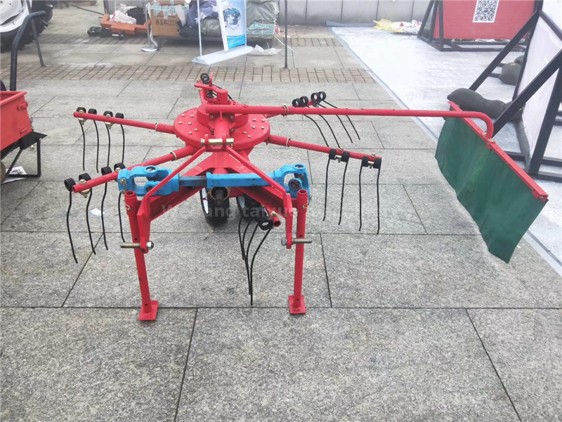 Durable tractor PTO driven hay rake 