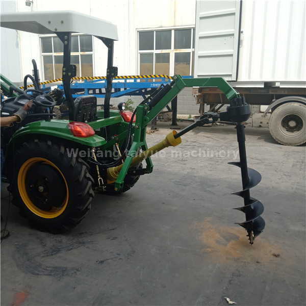 China best tractor PTO post hole digger hydraulic post hole digger