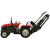 Single chain or double chain tractor mounted chain trencher with max 220cm depth