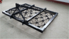 ATV or tractor mounted drag chain harrow